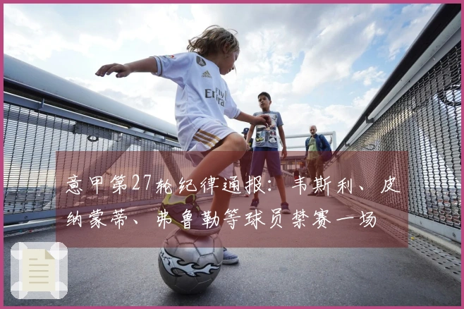意甲第27轮纪律通报：韦斯利、皮纳蒙蒂、弗鲁勒等球员禁赛一场